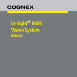 In-Sight® 8405 Vision System Manual