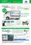 軽トラの毎日は、 ナビでこんなに 変わります。