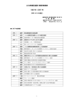 主な韓国語通訳/翻訳実績表 1999 年∼2007 年