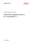 ServerView Integration Pack 2.3 for Tivoli NetView 7.1