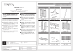 木製収納庫1.0帖タイプ 取扱説明書 3-1