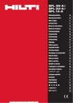 PDF 取扱説明書（ツール本体） SFL 14-A /22