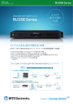 MPEG-2対応 HDTV/SDTV エンコーダ RU3100シリーズ