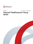 Polycom RealPresence Group Series 管理者ガイド