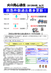 火の用心通信（2013年4月）№19