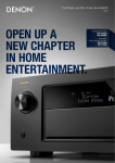 OPEN UP A NEW CHAPTER IN HOME ENTERTAINMENT.