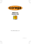 corega BAR Pro2 取扱説明書