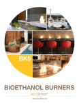 BK5 BIOETHANOL BURNERS