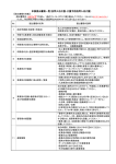 申請提出書類一覧