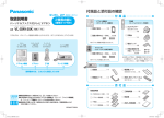 取扱説明書 付属品と添付品の確認