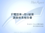 IP電話乗っ取り被害調査結果報告書