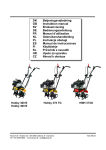 DK Betjeningsvejledning GB Instruktion manual SV