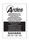SAHARA - Ardes