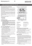 bedienungsanleitung jumbo funk-wanduhr thermo/hygro efwu 220