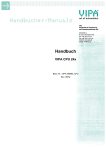 Handbuch VIPA CPU 24x