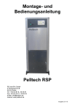Montage- und Bedienungsanleitung Pelltech RSP