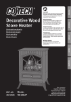 Decorative Wood Stove Heater
