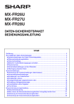 MX-FR26U MX-FR27U MX-FR28U