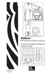 RW 420 Route Palette Accessory Kit Safety, Installation and User