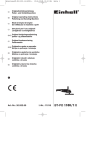 BT-PO 1100/1 E - CONRAD Produktinfo.