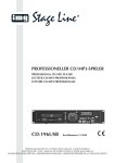 PROFESSIONELLER CD / MP3-SPIELER