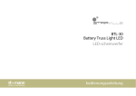 BTL-30 Battery Truss Light LED LED