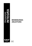 BEDIENUNGS- ANLEITUNG