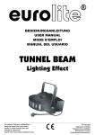 EUROLITE Tunnel Beam User Manual