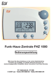 Funk-Haus-Zentrale FHZ 1000