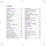 Sony Ericsson CS8 Manual