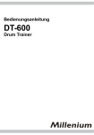 Bedienungsanleitung • Thomann • DT-600
