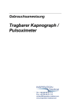 Tragbarer Kapnograph / Pulsoximeter