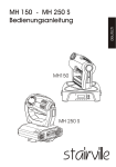 MH 150 - MH 250 S Bedienungsanleitung