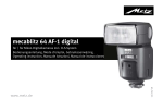 mecablitz 64 AF-1 digital
