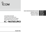 IC-M25EURO Basic Manual