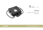 DDS 405 digitaler dimmer und switcher bedienungsanleitung
