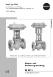 Einbau- und Bedienungsanleitung EB 8012