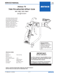 Airless 75 7500 PSI AIRLESS SPRAY GUN