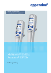 Multipette® E3/E3x   Repeater® E3/E3x