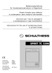 spirit tc 5306 - Schulthess Maschinen AG