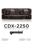 CDX-2250 - CONRAD Produktinfo.
