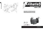 BANKSCHLEIFMASCHINE BEDIENUNGSANLEITUNG - BM