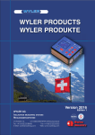 WYLER PRODUCTS WYLER PRODUKTE