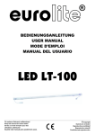EUROLITE LED LT-100 User Manual