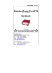 Standard Power Pack P25 Handbuch