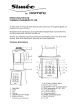 Bedienungsanleitung THERMO-STANDMIXER PC 290