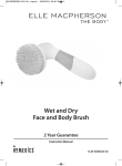 Wet and Dry Face and Body Brush