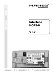 Interface HO79-6 V 3.x