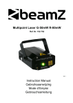 Multipoint Laser G-50mW R-80mW Instruction Manual
