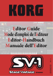 installing the sv-1 editor